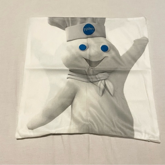 Pillsbury Doughboy Pillow Case 16.5” x 16.5” - Picture 14 of 14